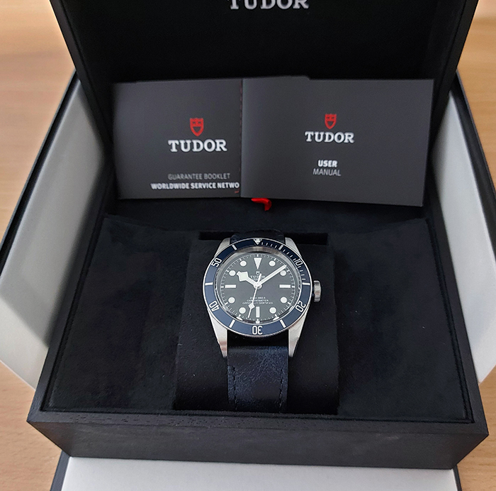 Tudor Black Bay Blue Wristwatch Ref. 79230B